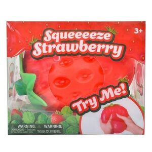 Sunny Days Fun Garden Squishy Fidget Strawberry NWT